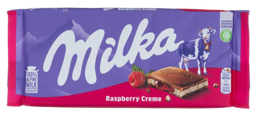 White Milka Raspberry Milka Raspberry Creme | The Grocery Store | Devo